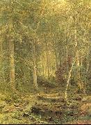 Ivan Shishkin Backwoods oil painting reproduction